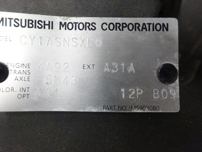 Mitsubishi Lancer Sports Sedan 1.6 MIVEC 16V Sloopvoertuig (2013, Grijs)