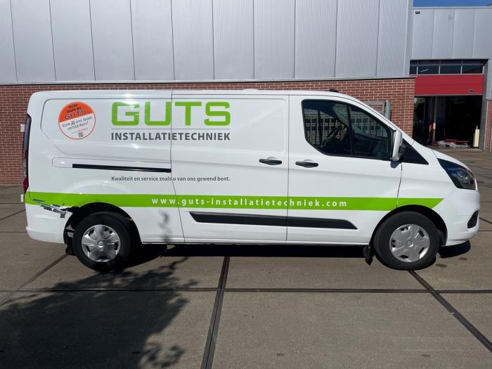 Ford Transit Custom 2.0 TDCi 16V Eco Blue 130 Sloopvoertuig (2021, Wit)