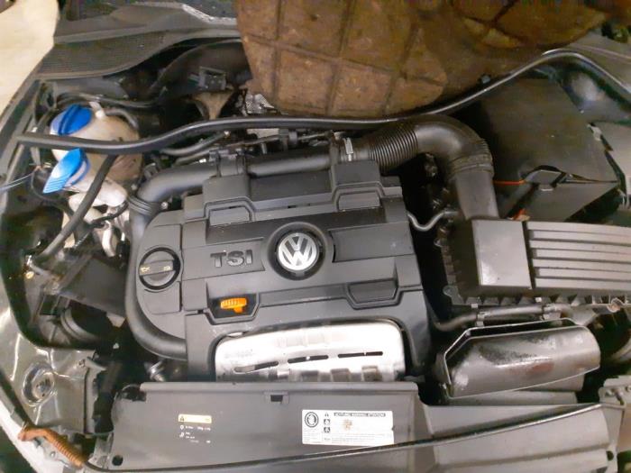 Volkswagen Scirocco 1.4 TSI 160 16V Sloopvoertuig (2011, Zwart)