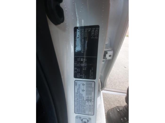 Kia Picanto 1.0 DPi 12V Sloopvoertuig (2022, Wit)