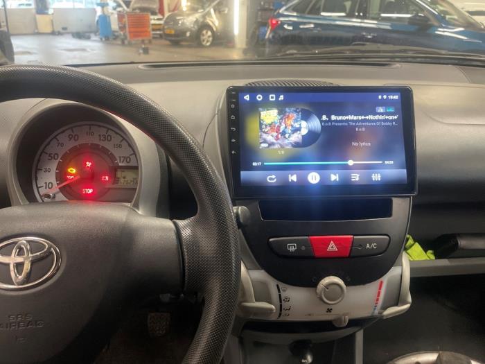 Toyota Aygo 1.0 12V VVT-i Sloopvoertuig (2008, Zwart)