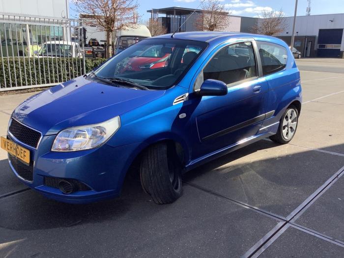 Chevrolet Aveo 1.2 16V Sloopvoertuig (2010, Blauw)