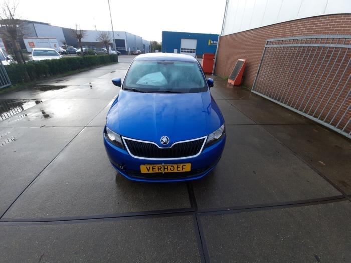 Skoda Rapid 1.0 TSI 12V Sloopvoertuig (2019, Blauw)