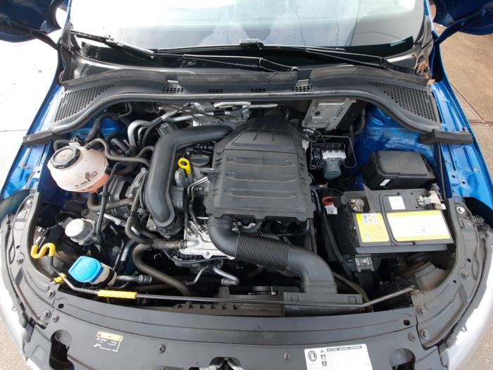 Skoda Rapid 1.0 TSI 12V Sloopvoertuig (2019, Blauw)