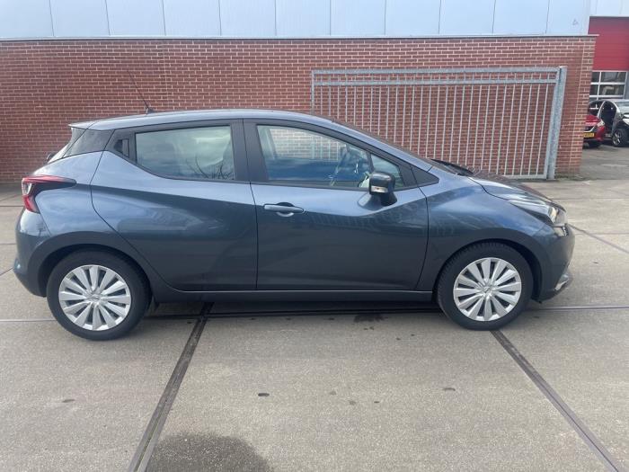 Nissan Micra 1.0 IG-T 92 Schadevoertuig (2023, Grijs)