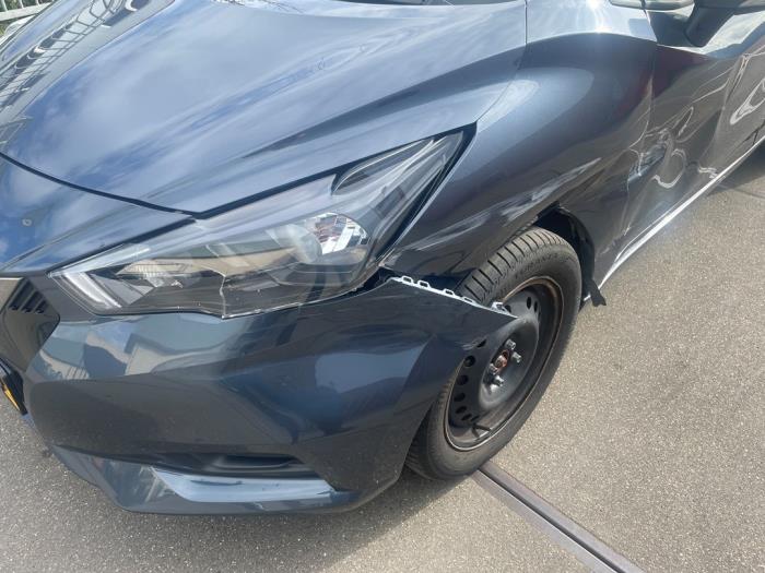 Nissan Micra 1.0 IG-T 92 Schadevoertuig (2023, Grijs)