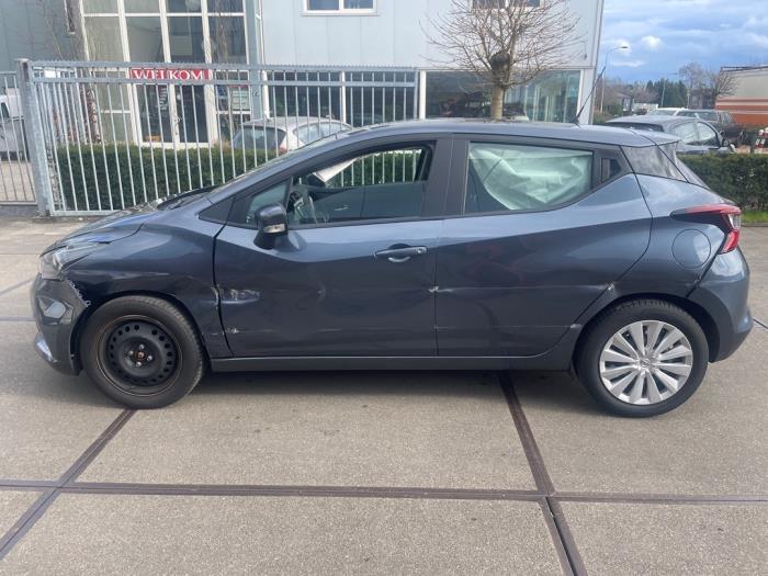 Nissan Micra 1.0 IG-T 92 Schadevoertuig (2023, Grijs)