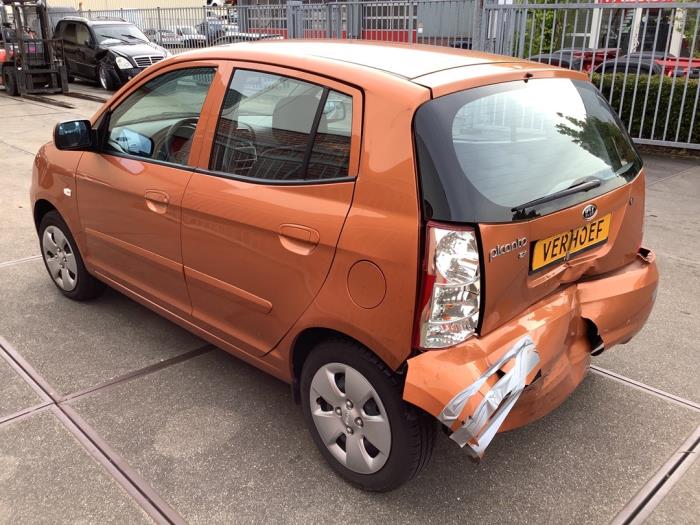 Kia Picanto 1.1 12V Sloopvoertuig (2007, Oranje)