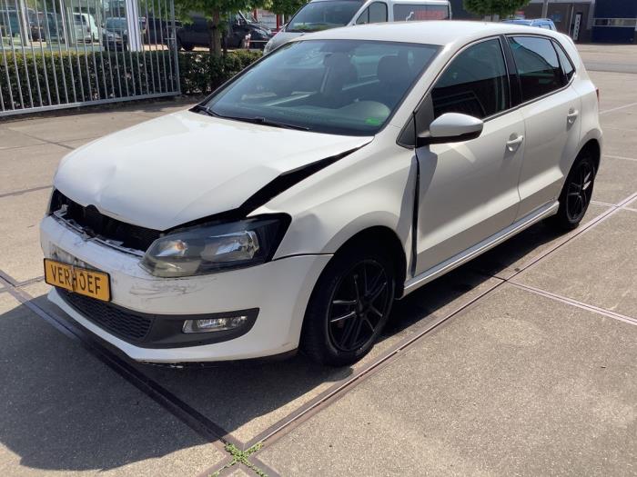 Volkswagen Polo V 1.2 TDI 12V BlueMotion Sloopvoertuig (2012, Wit)