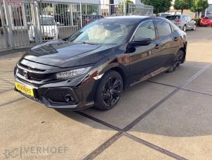 Honda Civic 1.0i VTEC Turbo 12V Sloopvoertuig (2018, Zwart)