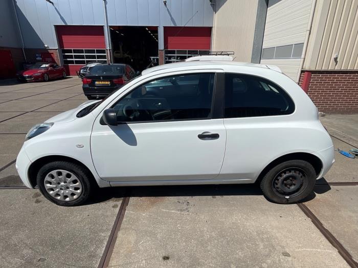 Nissan Micra 1.2 16V Sloopvoertuig (2010, Wit)