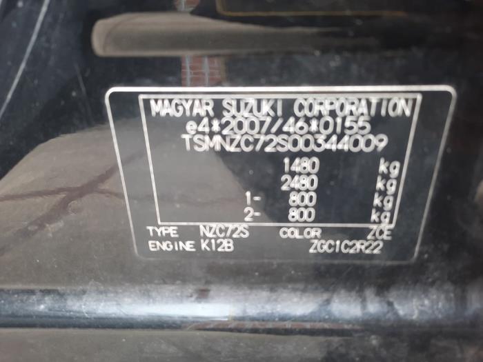 Suzuki Swift 1.2 16V Sloopvoertuig (2013, Zwart)