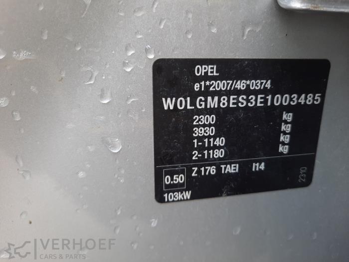 Opel Insignia Sports Tourer 2.0 CDTI 16V 140 ecoFLEX Sloopvoertuig (2014, Grijs)