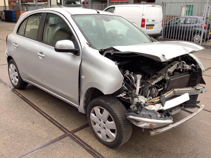 Nissan Micra 1.2 12V Sloopvoertuig (2017, Grijs)