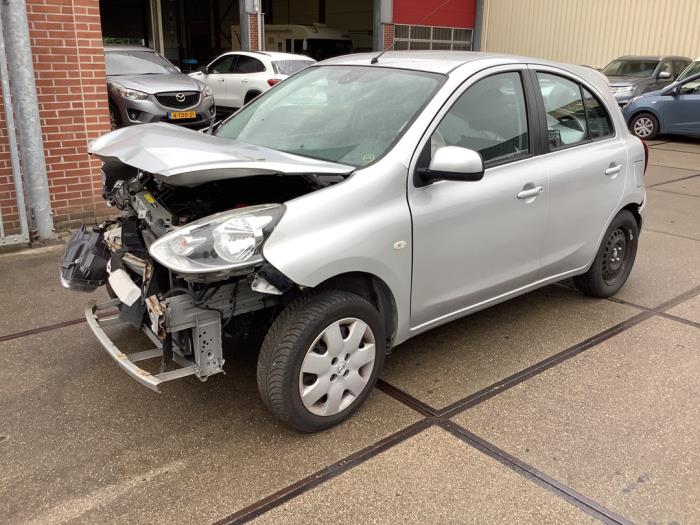 Nissan Micra 1.2 12V Sloopvoertuig (2017, Grijs)