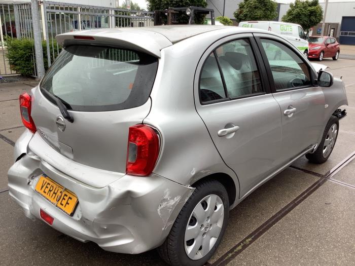 Nissan Micra 1.2 12V Sloopvoertuig (2017, Grijs)