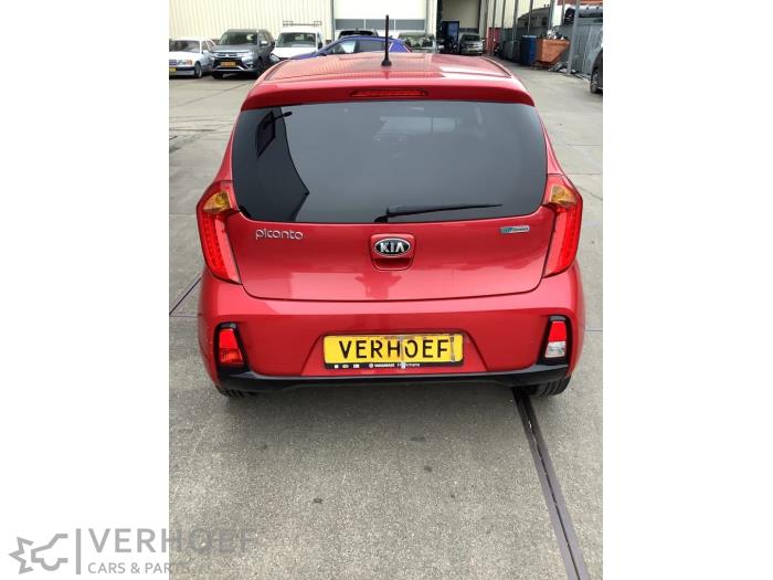Kia Picanto 1.0 12V Sloopvoertuig (2016, Rood)