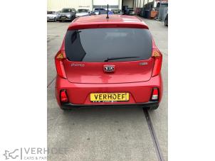 Kia Picanto 1.0 12V Sloopvoertuig (2016, Rood)