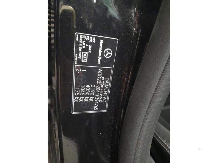 Mercedes C Estate C-220 CDI BlueTEC, C-220 d 2.2 16V Sloopvoertuig (2016, Zwart)