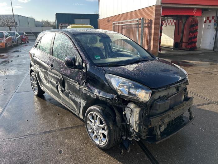 Kia Picanto 1.0 12V Sloopvoertuig (2013, Zwart)