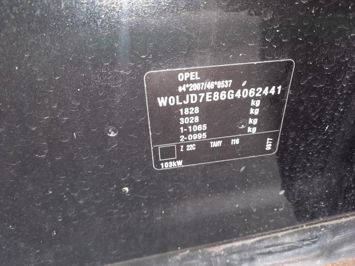 Opel Mokka/Mokka X 1.4 Turbo 16V 4x2 Sloopvoertuig (2016, Zwart)