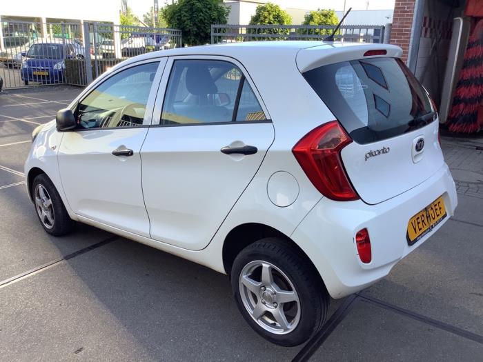 Kia Picanto 1.0 12V Sloopvoertuig (2012, Wit)