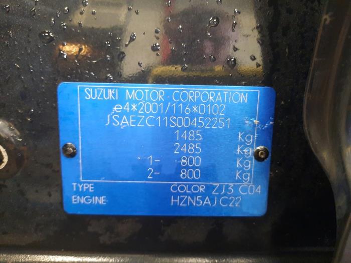 Suzuki Swift 1.3 VVT 16V Sloopvoertuig (2008, Zwart)