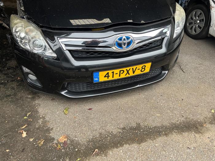 Toyota Auris 1.8 16V HSD Full Hybrid Sloopvoertuig (2011, Zwart)