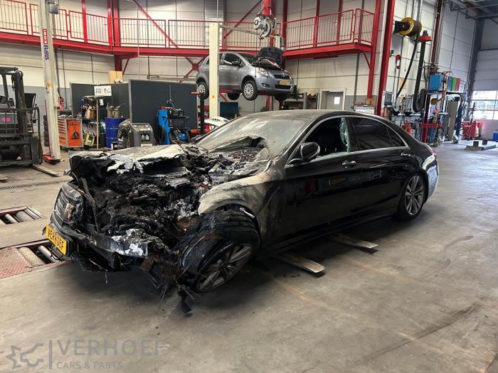 Mercedes S 3.0 S-350d Sloopvoertuig (2018, Zwart)