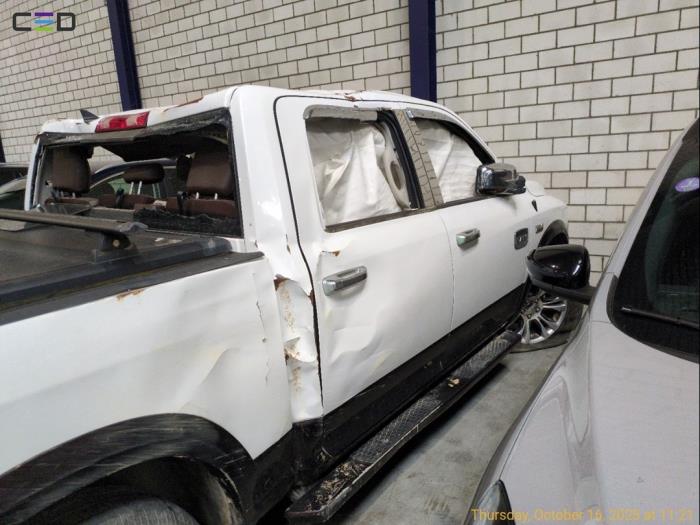 Dodge 1500 Crew Cab 5.7 Hemi V8 Sloopvoertuig (2014, Wit)