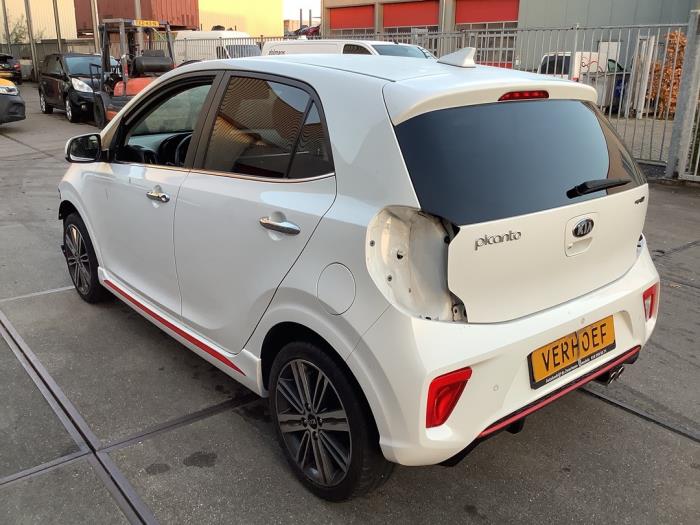 Kia Picanto 1.0 T-GDI 12V Sloopvoertuig (2018, Wit)