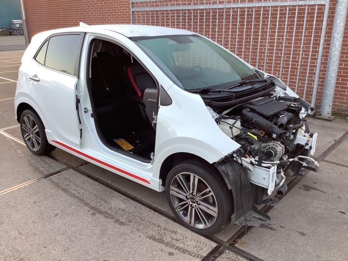 Kia Picanto 1.0 T-GDI 12V Sloopvoertuig (2018, Wit)