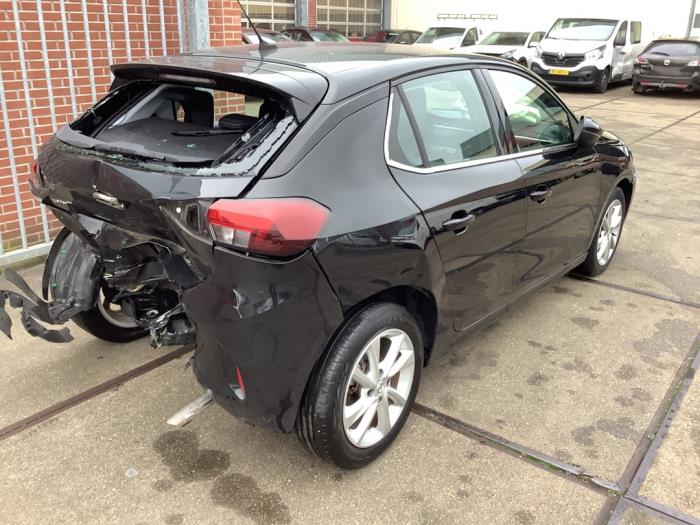 Opel Corsa F 1.2 Turbo 12V 100 Sloopvoertuig (2022, Zwart)