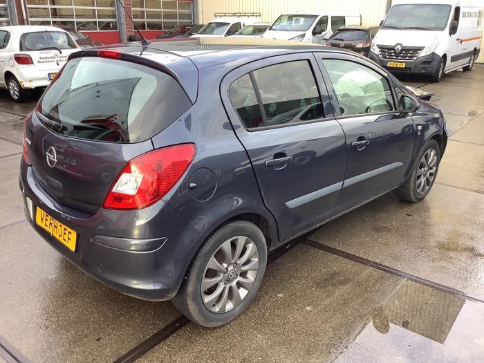 Opel Corsa D 1.4 16V Twinport Sloopvoertuig (2011, Blauw)