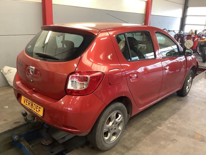 Dacia Sandero II 0.9 TCE 12V Sloopvoertuig (2015, Rood)