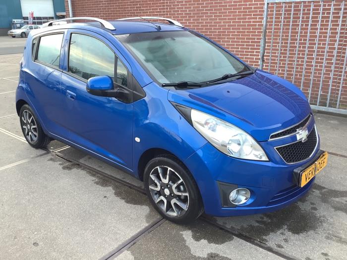 Chevrolet Spark 1.0 16V Bifuel Sloopvoertuig (2012, Blauw)