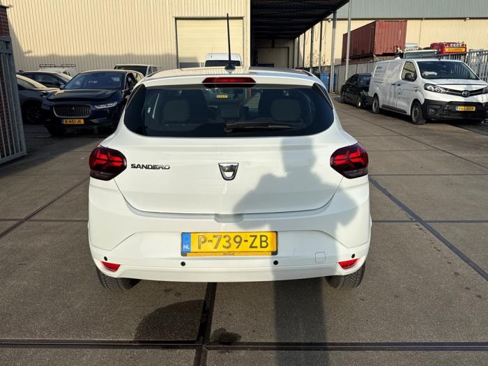 Dacia Sandero III 1.0 TCe 90 12V Schadevoertuig (2022, Wit)