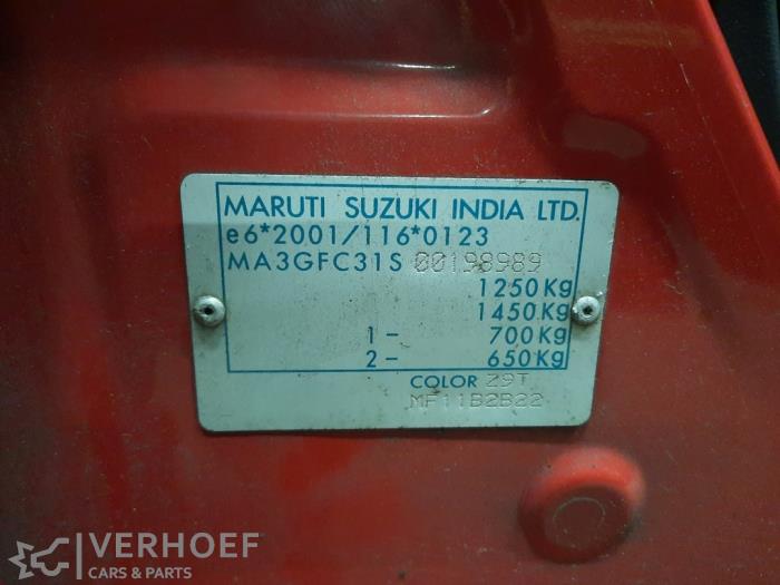 Suzuki Alto 1.0 12V Sloopvoertuig (2009, Rood)