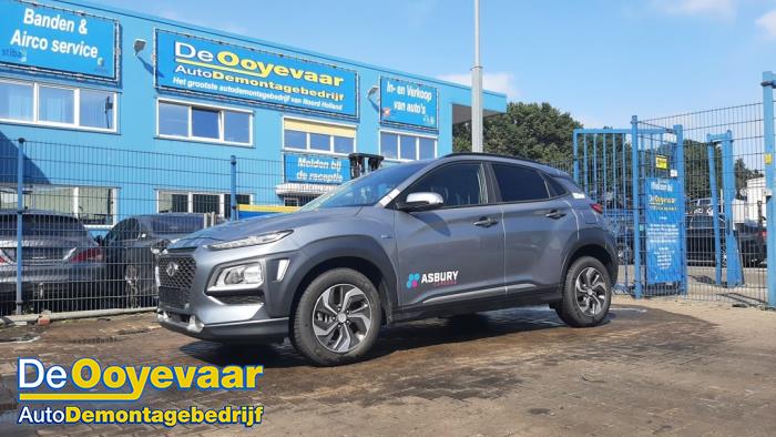 Hyundai Kona 1.6 GDi Hybrid 16V Sloopvoertuig (2020, Grijs)
