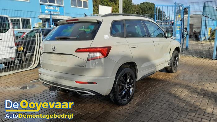 Skoda Karoq 1.6 TDI 16V Sloopvoertuig (2019, Grijs)