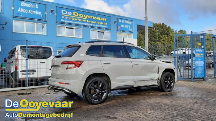 Skoda Karoq 1.6 TDI 16V Sloopvoertuig (2019, Grijs)