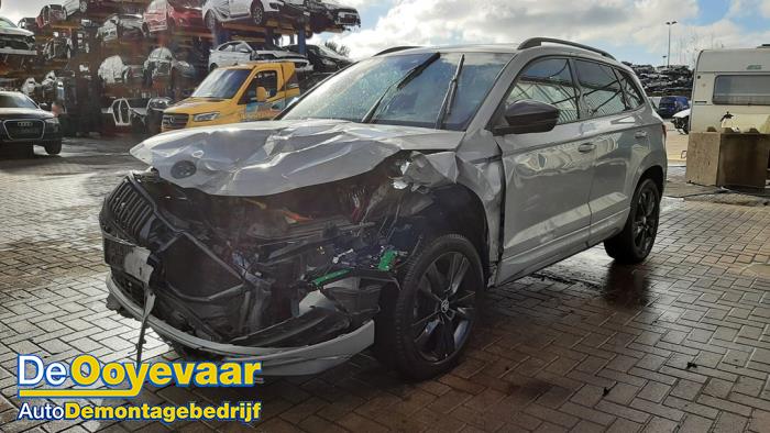 Skoda Karoq 1.6 TDI 16V Sloopvoertuig (2019, Grijs)