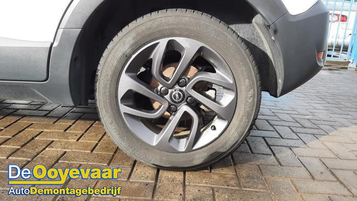 Opel Crossland 1.2 Turbo 12V Sloopvoertuig (2019, Wit)