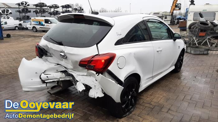 Opel Corsa E 1.0 SIDI Turbo 12V Sloopvoertuig (2016, Wit)