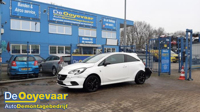 Opel Corsa E 1.0 SIDI Turbo 12V Sloopvoertuig (2016, Wit)