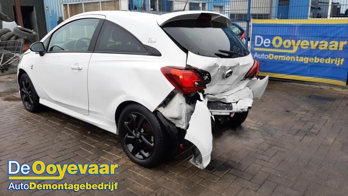 Opel Corsa E 1.0 SIDI Turbo 12V Sloopvoertuig (2016, Wit)