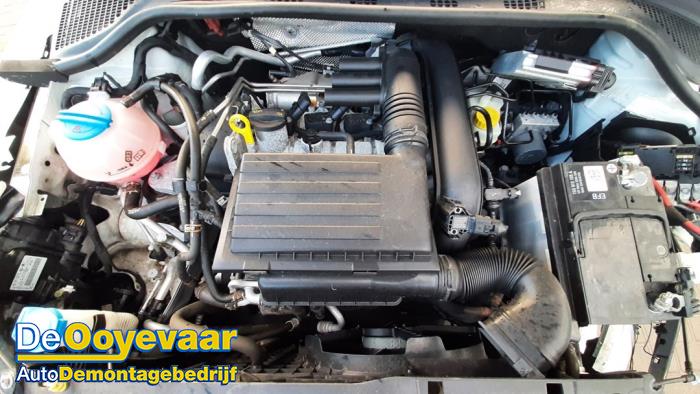 Skoda Fabia III Combi 1.2 TSI 16V Greentech Sloopvoertuig (2016, Wit)