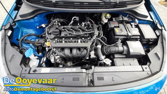 Kia Rio IV 1.2 CVVT 16V Sloopvoertuig (2021, Blauw)