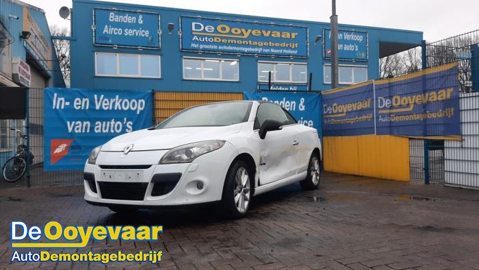 Renault Megane III CC 2.0 16V CVT Sloopvoertuig (2012, Wit)