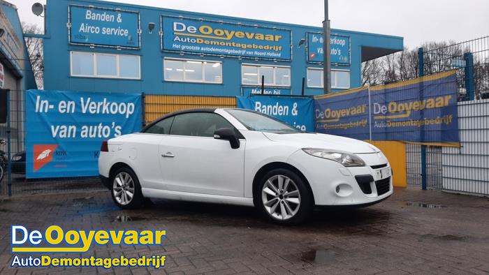Renault Megane III CC 2.0 16V CVT Sloopvoertuig (2012, Wit)